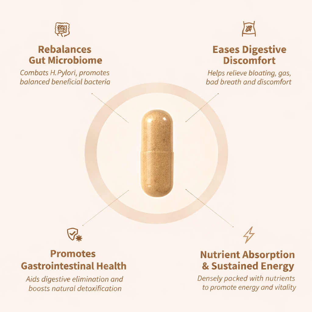 Bloombiotic Gut Health & Digestive Support  60 Capsules