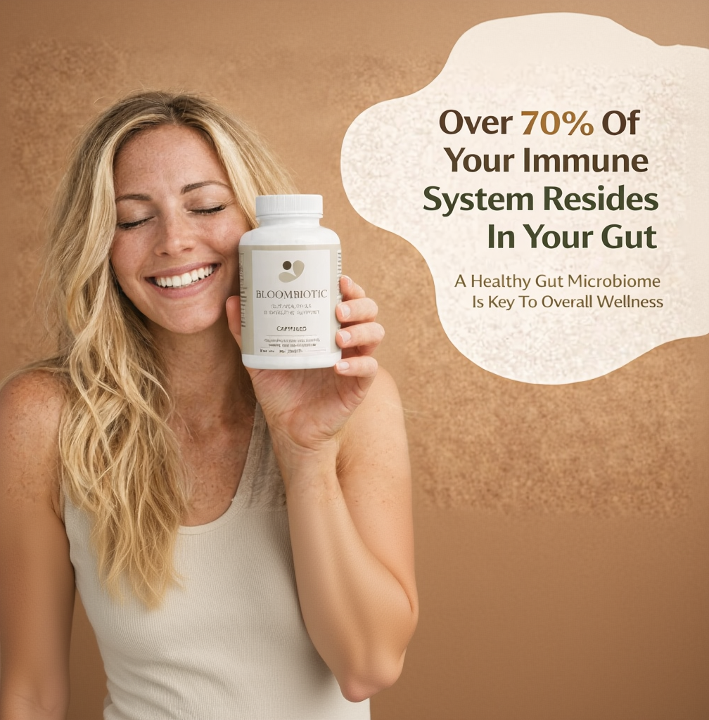 Bloombiotic Gut Health & Digestive Support  60 Capsules